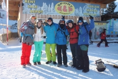 Warming-up snowboardles